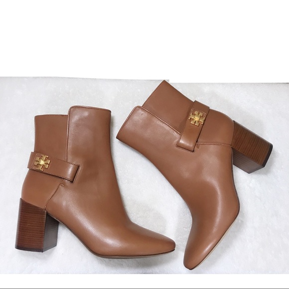 ⚡️SOLD⚡️Tory Burch Ankle Boots Leather Booties New - Picture 2 of 16